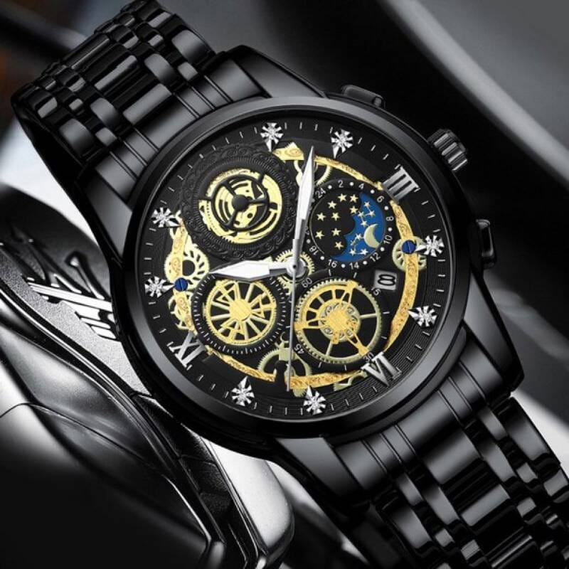 Luxury Stainless Steel Watch for Men 