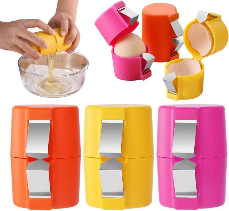 Egg Shell Opener- 3Pcs (ডিম ভাঙ্গার যন্ত্র-3Pcs)